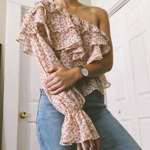Zara Ruffle Top